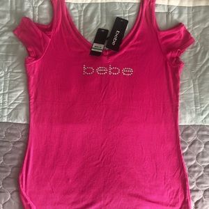 Bright pink summer top